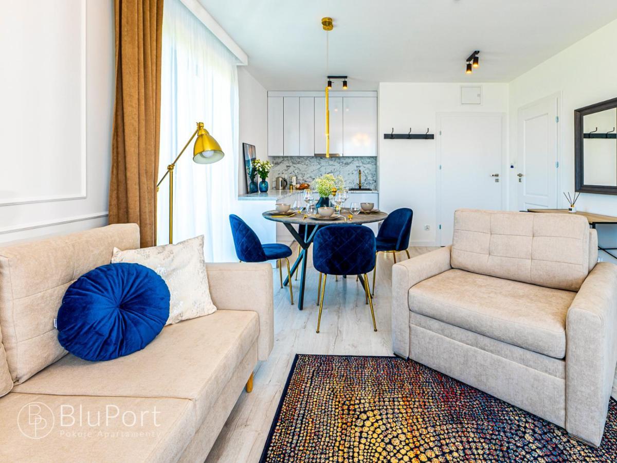 Blu Port Apartment Gaski  Bagian luar foto